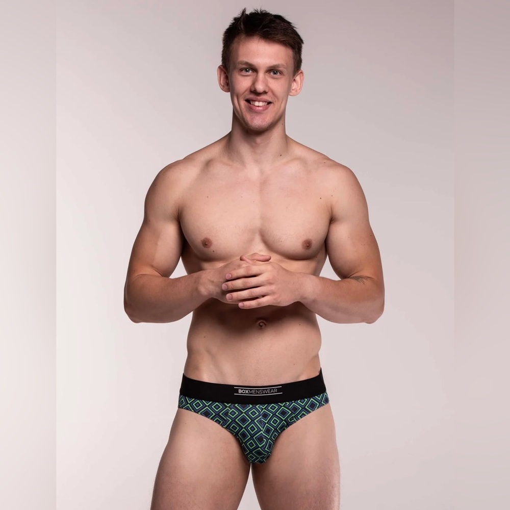 BoxMenswear Feature Fit 3.0 Boxer Briefs Gemstone Medium NWT